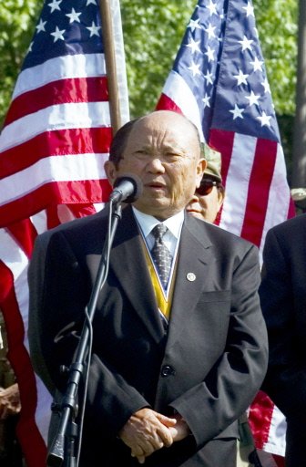 Laotian warlord Vang Pao