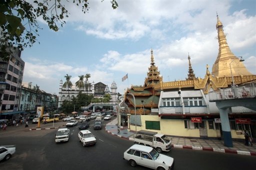 rangoon burma pagoda