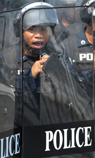thailand riot police