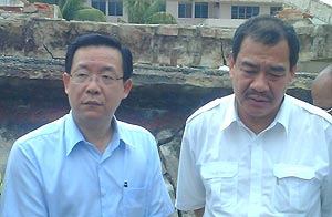 pre war houses collapse ipoh 031009 kong chor har