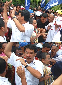 bagan pinang nomination 031009 isa being pushed