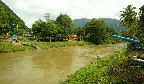Penapis hasilkan air minum terus dari sungai, paya