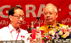 gerakan ndc 011109 koh tsu koon najib