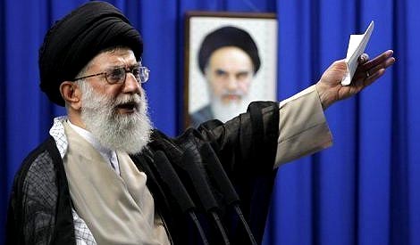 Iran's Khamenei blames Gulf Arab states for military parade attack