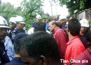 kampung tanah lapang demolition 151209