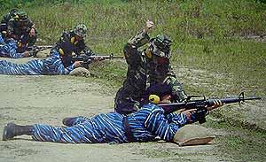 national service weapons training 160905 basic