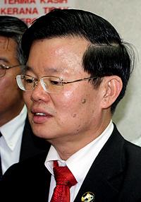 penang announcement of new councilor list 060110 chow guan yow @ chao guan you