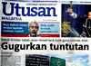 utusan frontpage 110110