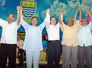 penang government tolak fitnah forum 120210 pakatan leaders