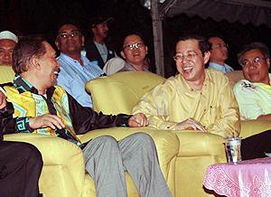 penang pakatan govt second anniversary forum 100310 pakatan leaders