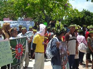 orang asli protest putrajaya