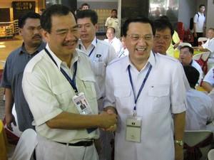 mca polls 280310 kong cho ha and liow tiong lai