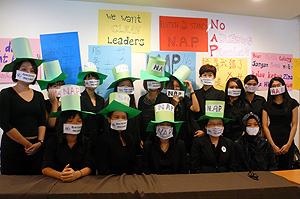 no adulterous president group protest 260310 04
