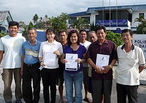 hulu selangor by-election 240410 leong mee meng lodge report