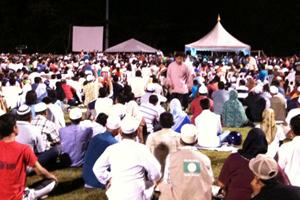 hulu selangor grand finale sea of people pakatan