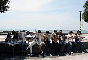 flash mob for press freedom penang 080510 03