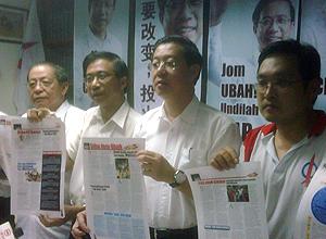 sibu by election dap annoucing manifesto 090510 01