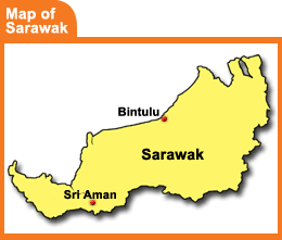 map of sarawak bintulu and sri aman 241005
