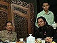 saiful bukhari serving tea at anwar ibrahim meet bloggers event 130510