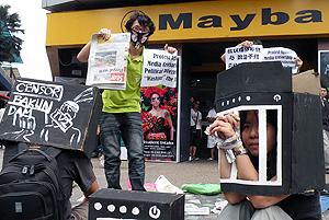 flash mob for press freedom sungai wang 230510 02