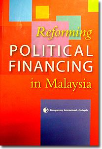 book reforming political financing in malaysia 240510