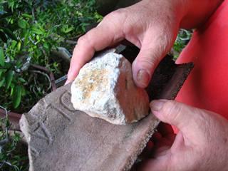 stone from blast site penang