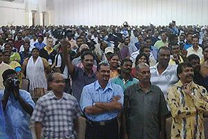 gas rally at mines
