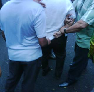 K Vasanthakumar arrested at Najib's launch