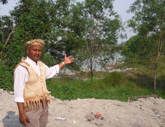orang asli protest dengkil