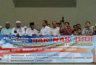 GMJ gerakan mansuhkan judi masjid negara rally 4 sports betting rally