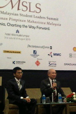 razaleigh hamzah malaysian student leaders summit 2010
