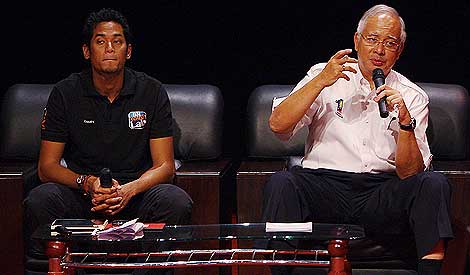 Najib kata KJ patut beritahunya 'tersasar'