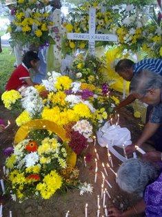 Veteran unionist Francis Xavier funeral