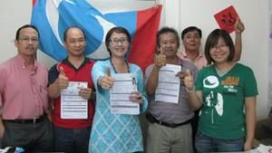 pkr election elizabeth contest pju chairperson house visit 230910 02