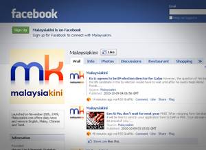 mkini facebook
