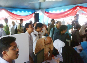 acceptance of nomination pkr headquarters inside tent