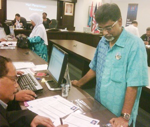 acceptance of nomination pkr headquarters dr xavier Jayakumar