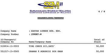 ting check sii vs tufail mahmud 071110 sanyan lumber shareholders