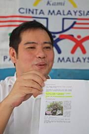 parti cinta malaysia pc 051110 liew yeow hooi rebuke ng wei aik  and satees