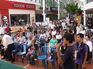 penang attack on anti isa forum 211110 event continue