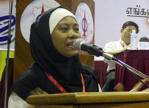 penang dap convetion 121210 zarina baharom