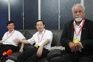 penang dap convetion 121210 chow kon yeow, guan eng and karpal pc