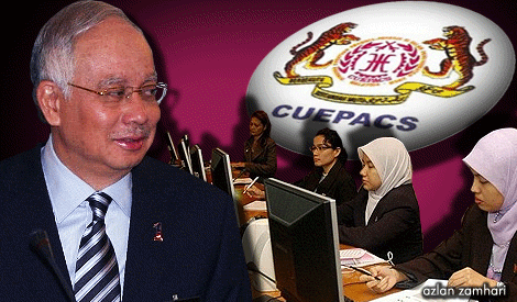 Cuepacs mahu PM jaga penjawat awam berpendapatan rendah