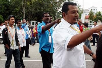 protest in pakatan 2nd convention 191210 01