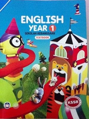 kbsr english year 1 book, pull back by education ministry