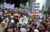 protest against hosni mubarak us embassy kuala lumpur crowd women children 1 thumb