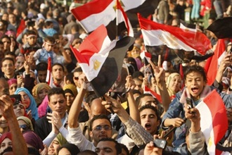 egypt the day after mubarak overthrow celebration 1