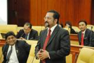 the word tsunami  in politics means suffering for the people