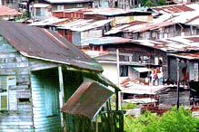 squatter houses setinggan