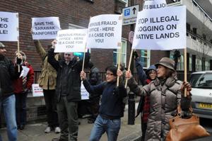 london protest against taib mahmud 5